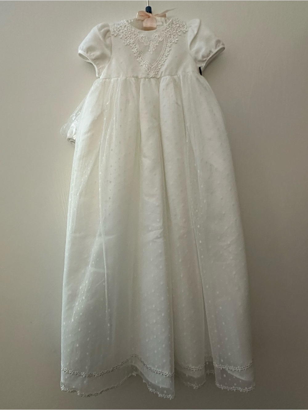 Christening White Outfit for Girl